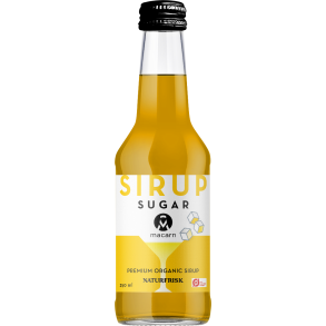 Macarn cocktailsirup - SUGAR  - Organic 250 ml.