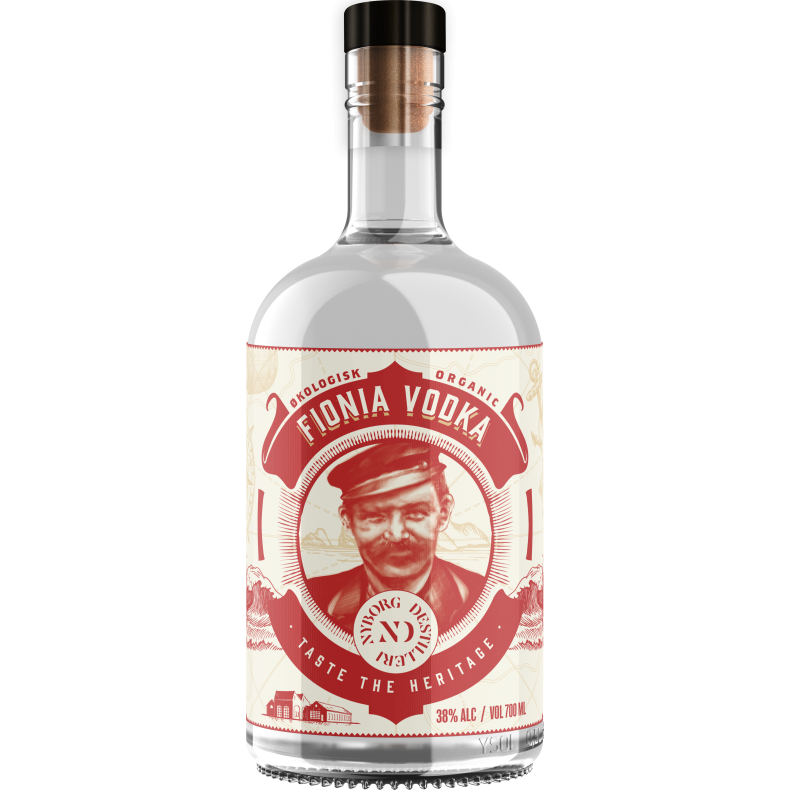 Fionia Spirits - FIONIA VODKA - Organic 38% alk./vol. 700 ml.