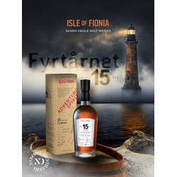 Isle of Fionia - 15 y.o. FYRT�RNET - Single Malt Danish Whisky 55,3% alk./vol. 700 ml.