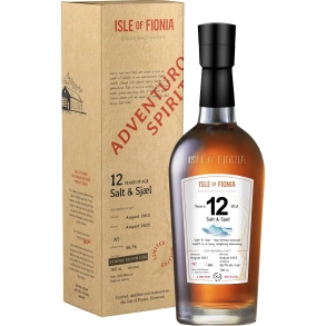 Isle of Fionia - 12 y.o. SALT & SJL - Single Malt Danish Whisky 56,7% alk./vol. 700 ml.