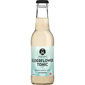 Macarn cocktailmixer - ELDERFLOWER TONIC - Organic 200 ml.