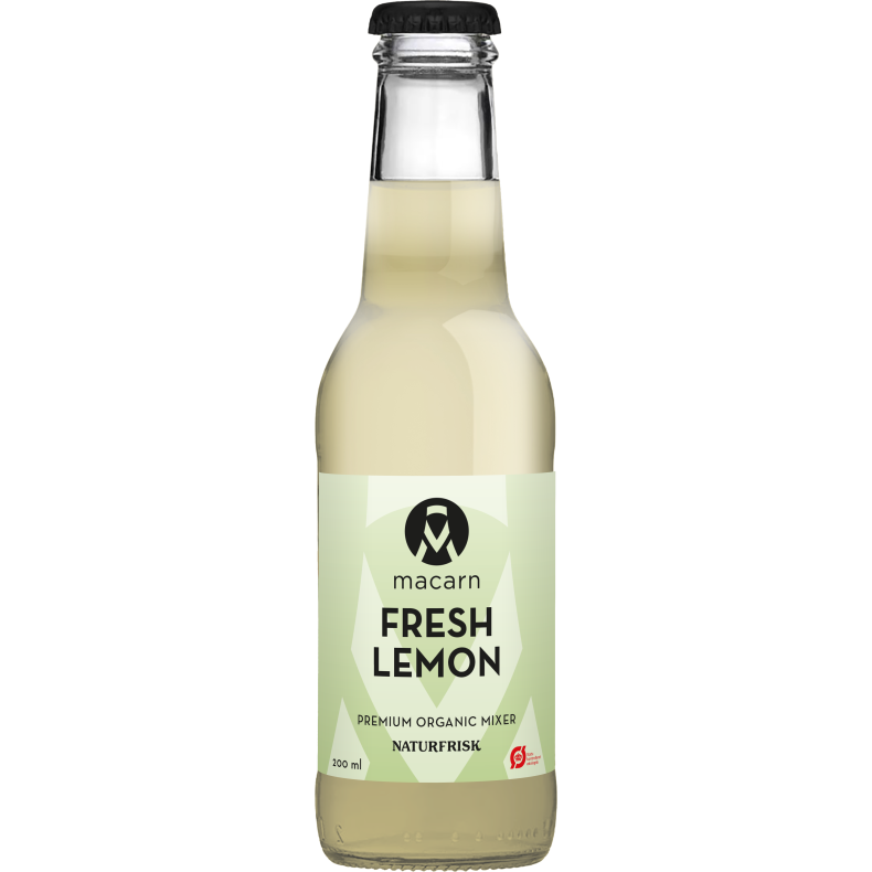 Macarn - FRESH LEMON - Organic mixer 200 ml.