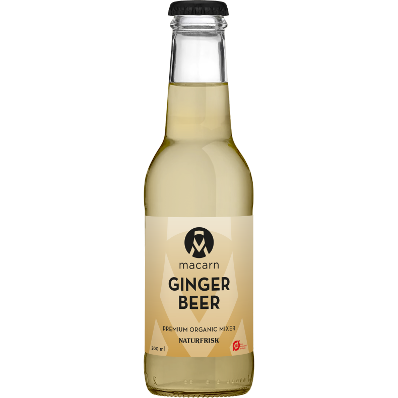 Macarn - GINGER BEER - Organic mixer 200 ml.