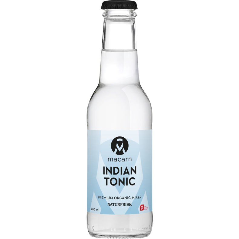 Macarn cocktailmixer - INDIAN TONIC - Organic 200 ml.