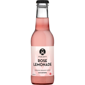 Macarn cocktailmixer - ROSE LEMONADE - Organic 200 ml.