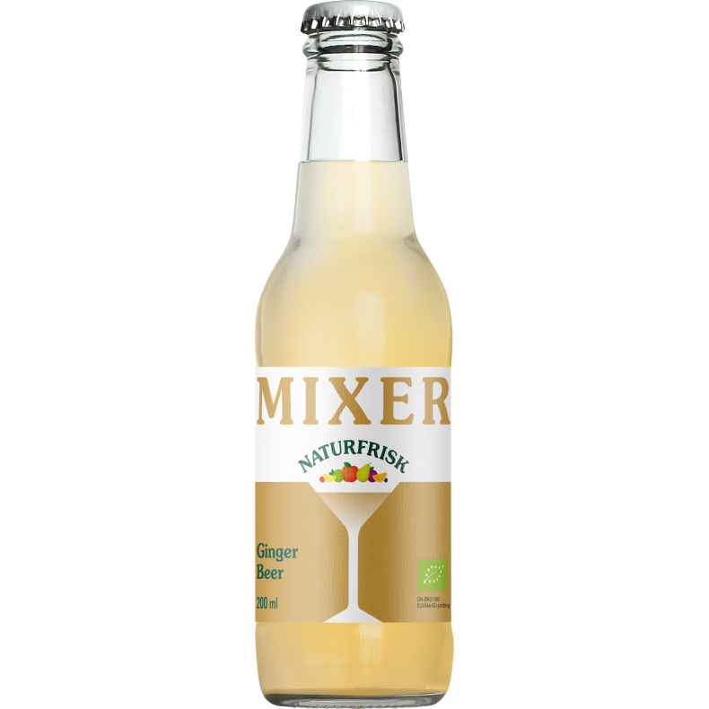 Naturfrisk MIXER - GINGER BEER - Organic 200 ml.