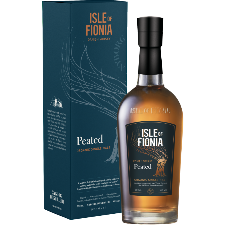 Isle of Fionia - PEATED - Single Malt Danish Whisky 48% alk./vol. 700 ml.