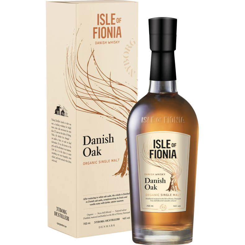 Isle of Fionia - DANISH OAK - Single Malt Danish Whisky 46% alk./vol. 700 ml.
