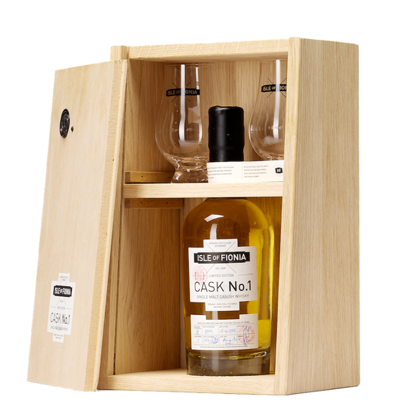 Isle of Fionia - CASK NO. 1 -  Single Malt Danish Whisky  58% alk./vol. 500 ml.