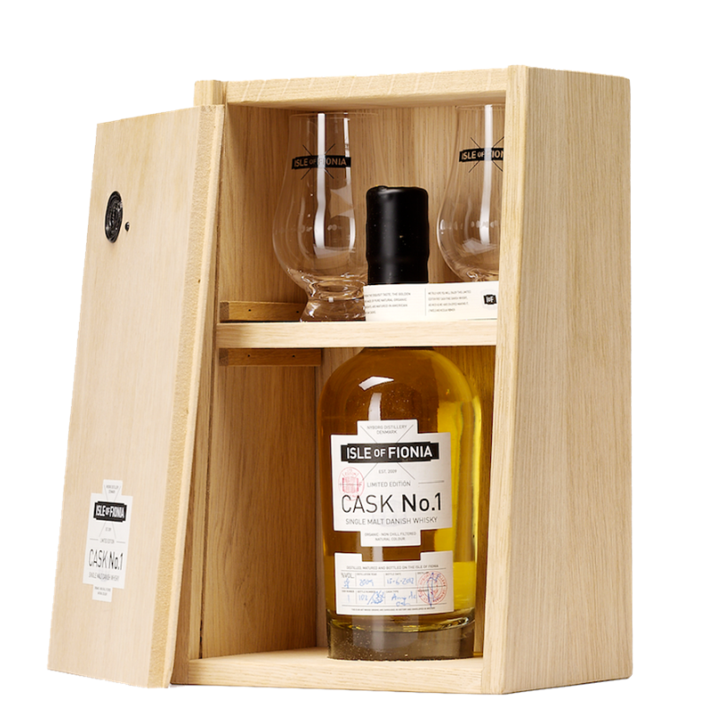 Isle of Fionia - CASK NO. 1 -  Single Malt Danish Whisky  58% alk./vol. 500 ml.