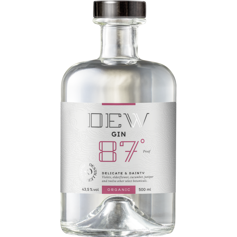 Nyborg Gin - DEW 87 - Organic 43,5% alk./vol. 500 ml.