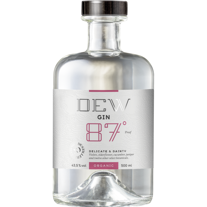 Nyborg Gin - DEW 87 - Organic 43,5% alk./vol. 500 ml.