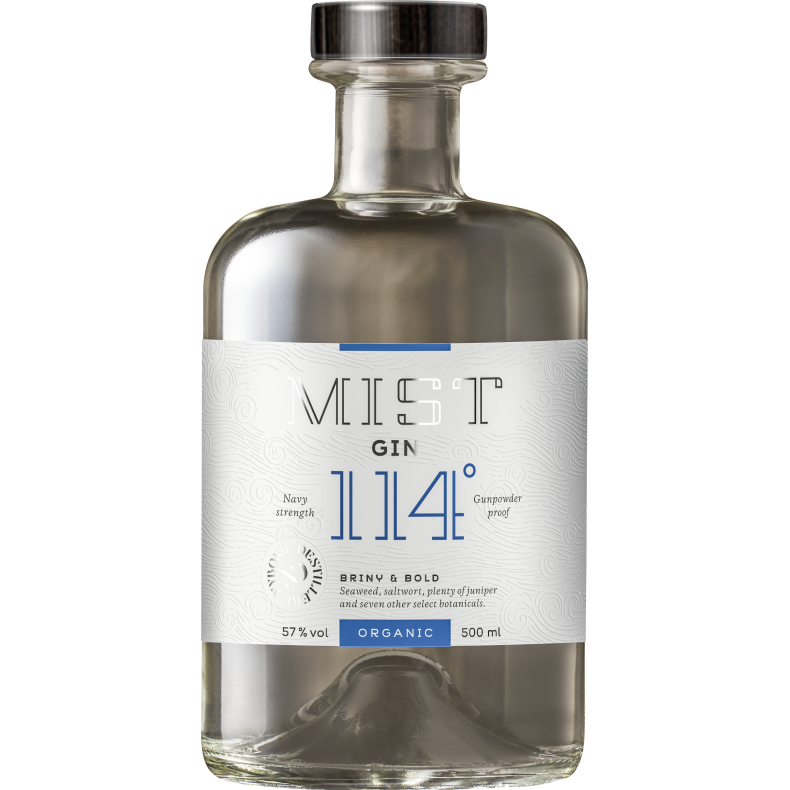 Nyborg Gin - MIST 114 - Organic 57% alk./vol. 500 ml.