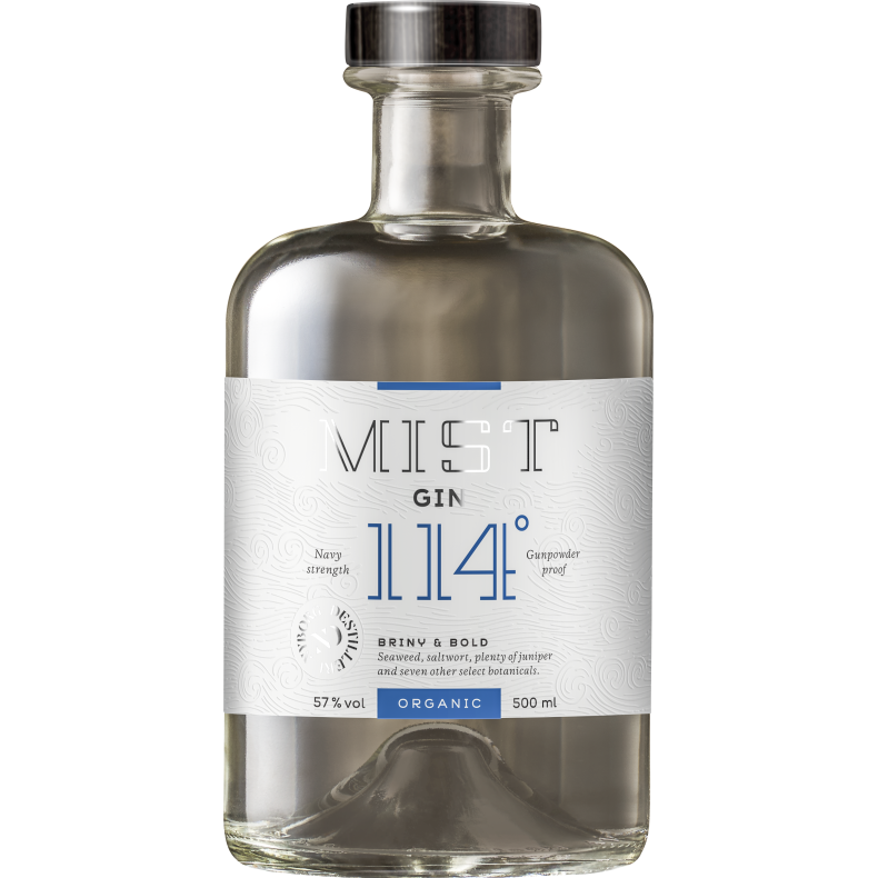 Nyborg Gin - MIST 114 - Organic 57% alk./vol. 500 ml.