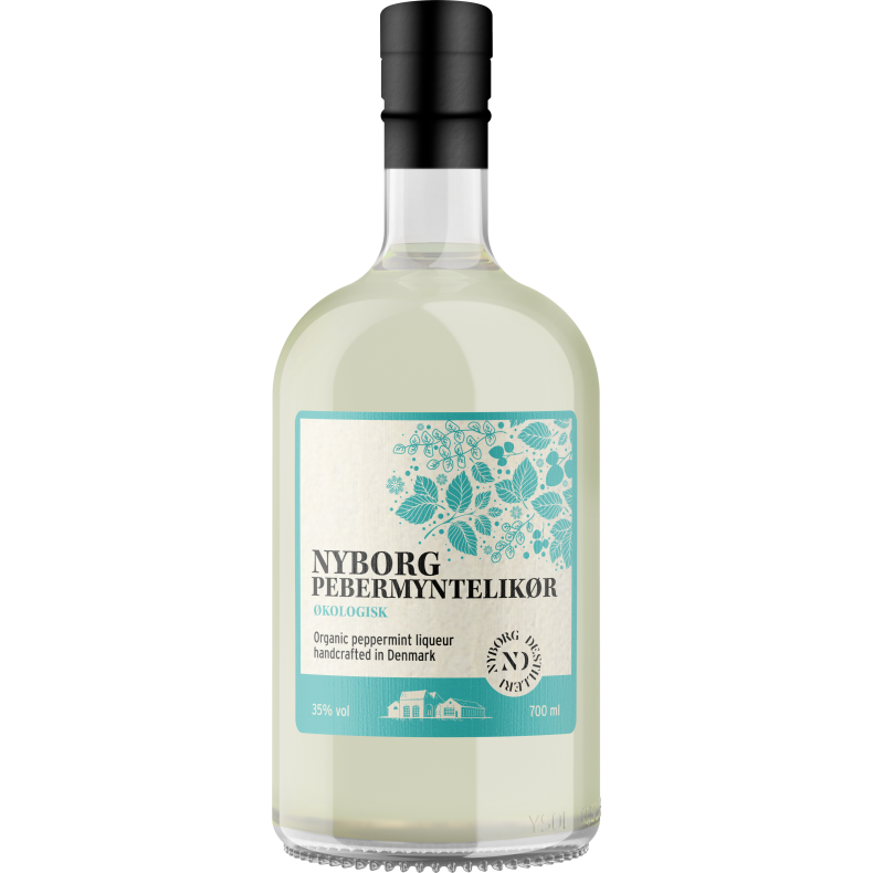 Nyborg Likr - NYBORG PEBERMYNTELIKR - Organic 35% alk./vol. 700 ml.