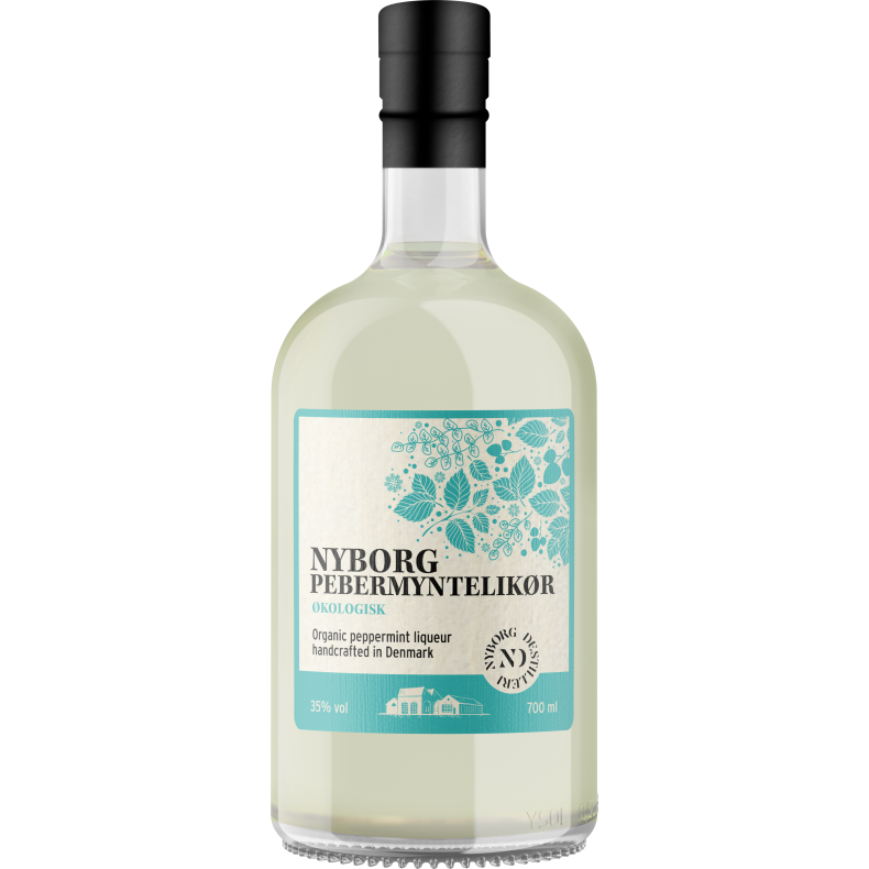 Nyborg Pebermyntelikr - Organic 35% alk./vol. 700 ml.