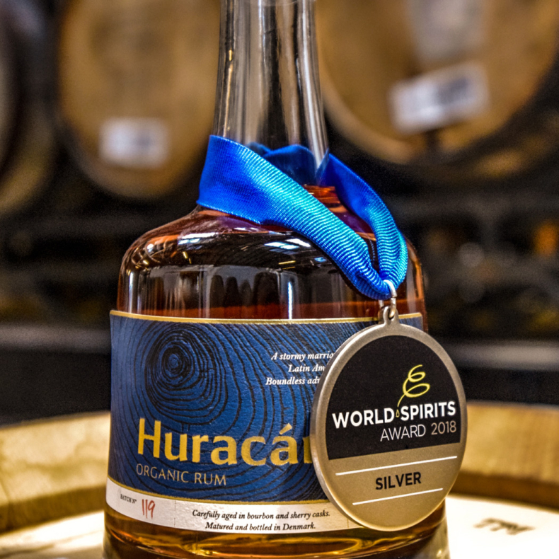 HURACN RUM - Organic 43,8% alk./vol. 700 ml.