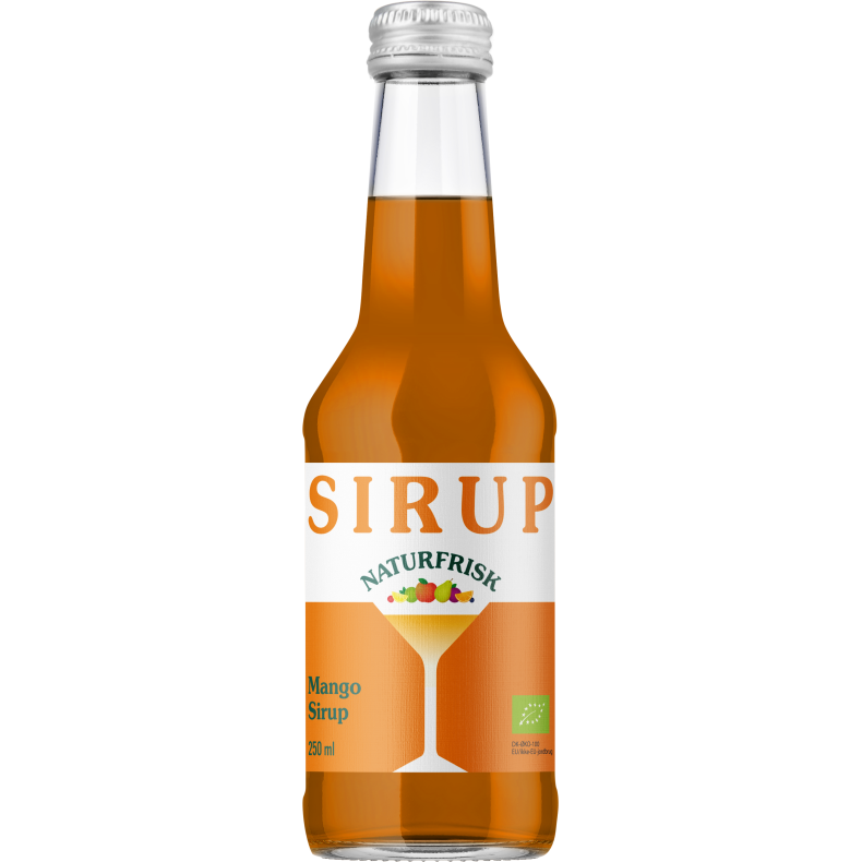 Naturfrisk SIRUP - MANGO - Organic 250 ml.