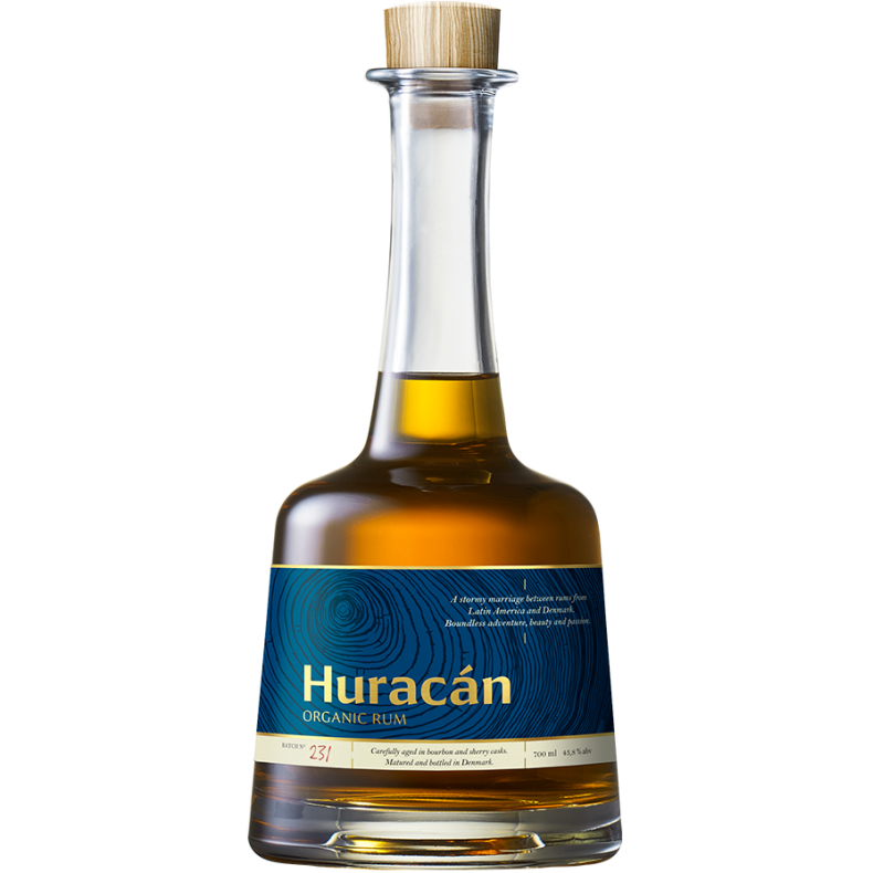 HURACN RUM - Organic 43,8% alk./vol. 700 ml.