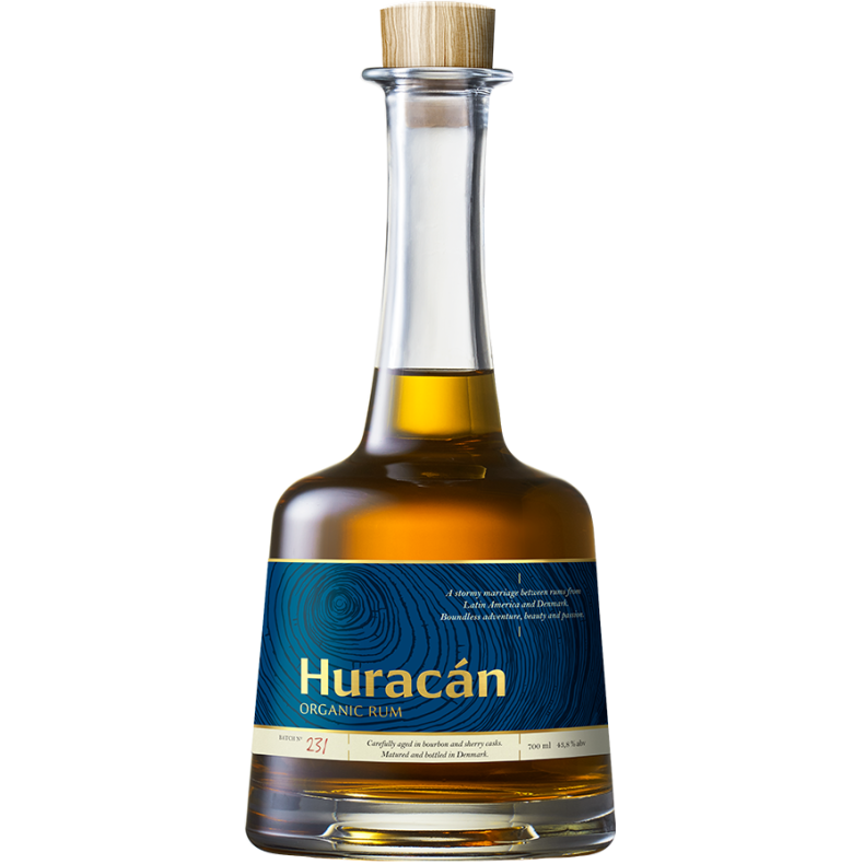 HURACN RUM - Organic 43,8% alk./vol. 700 ml.