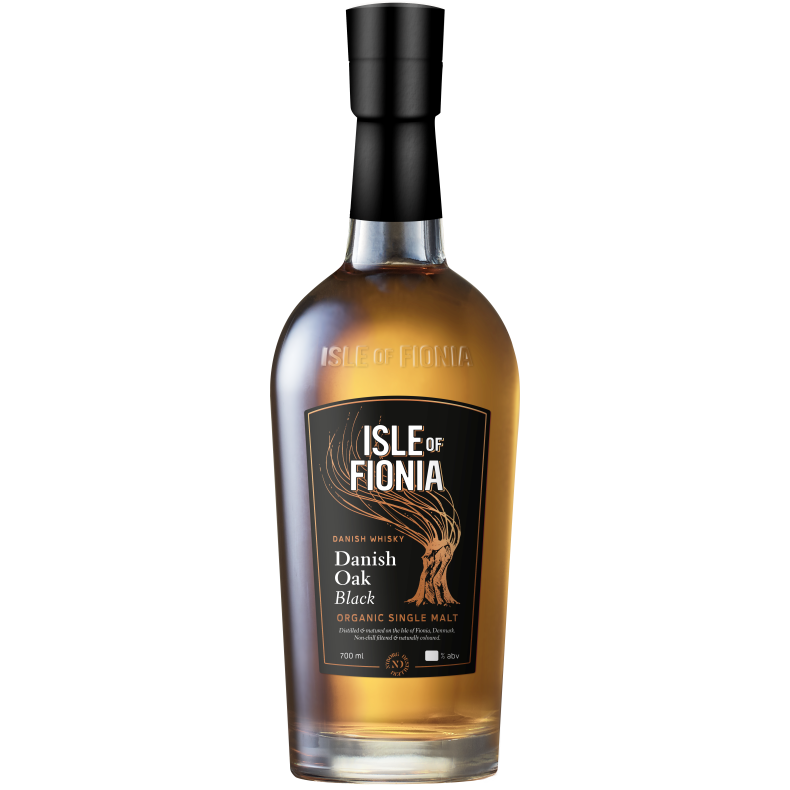 Isle of Fionia - DANISH OAK BLACK - Single Malt Danish Whisky 59,1% alk./vol. 700 ml.